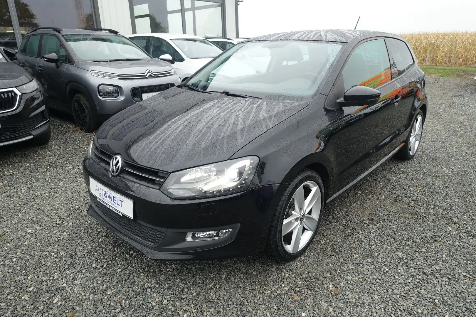 Volkswagen Polo 1.2TSI 2.HAND lück.Schekheft TÜV+Insp. NEU Schwarz - 2