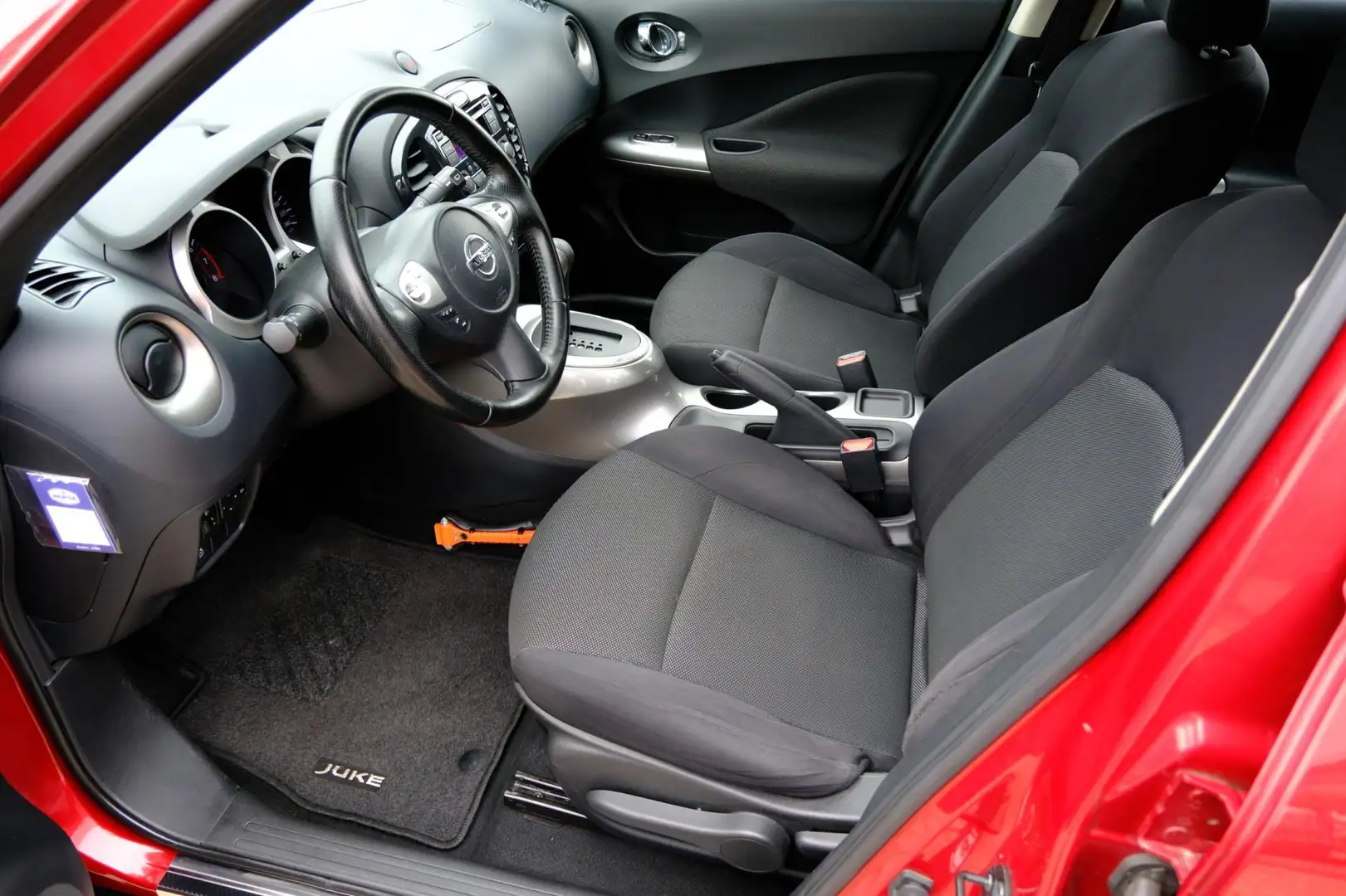 Nissan Juke 1.6 Acenta Aut. Clima|LMV|Cruise Rood - 2