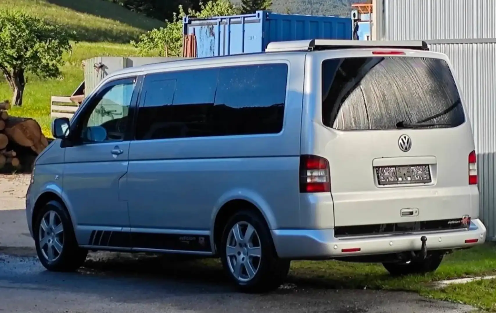 Volkswagen T5 Caravelle Caravelle 2,5 TDI Grau - 1