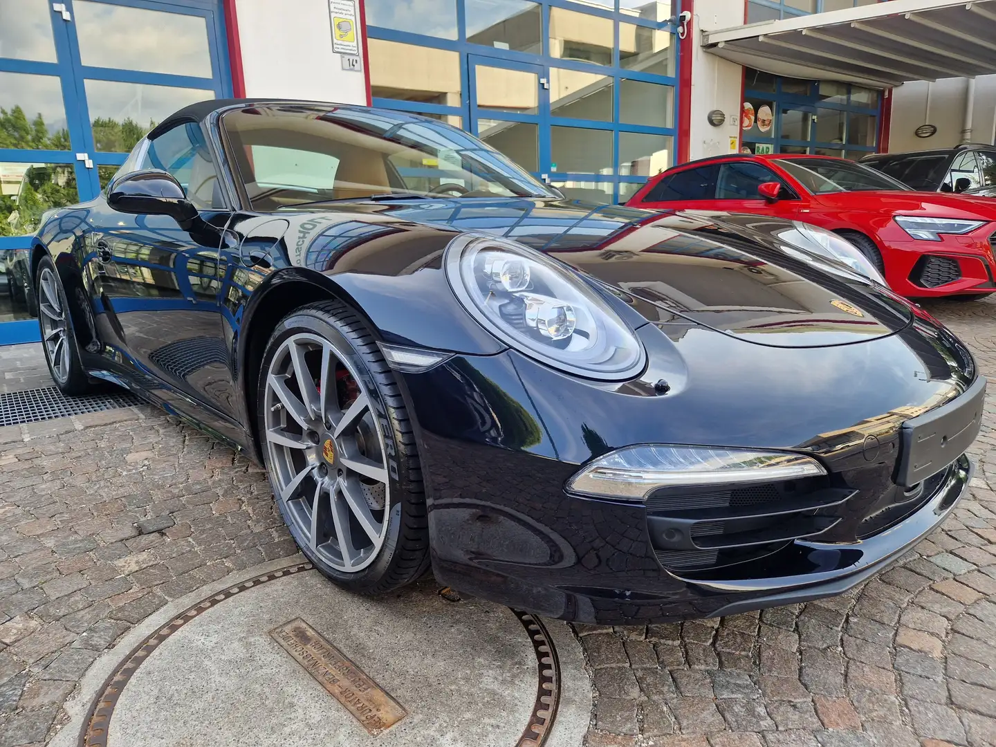Porsche 911 991 Targa 4 3.4 350Cv PDK ACC LED Sport-Chrono 20" Noir - 2