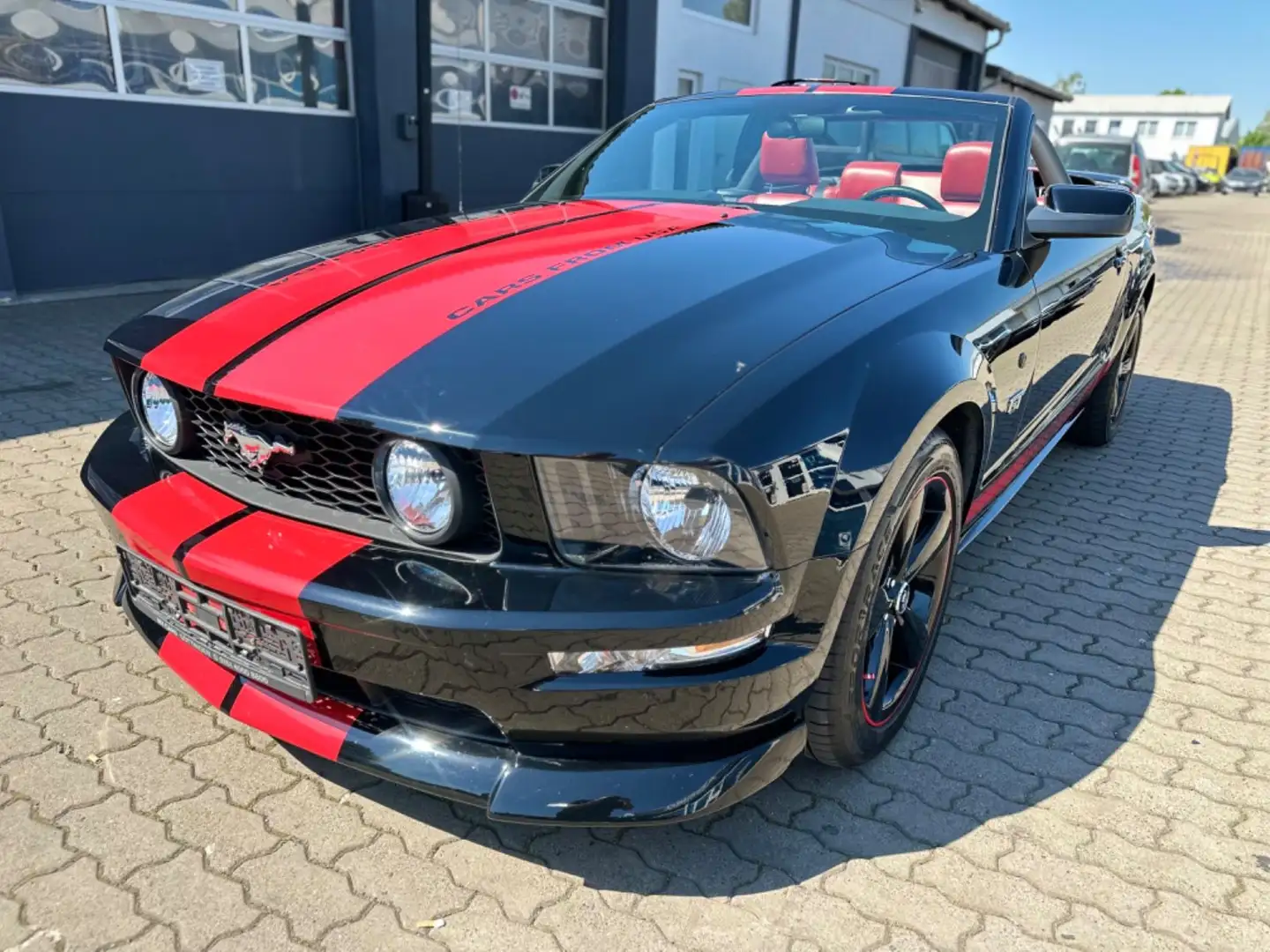 Ford Mustang GT CABRIO V8 2.HAND TOP ZUSTAND ! Nero - 1