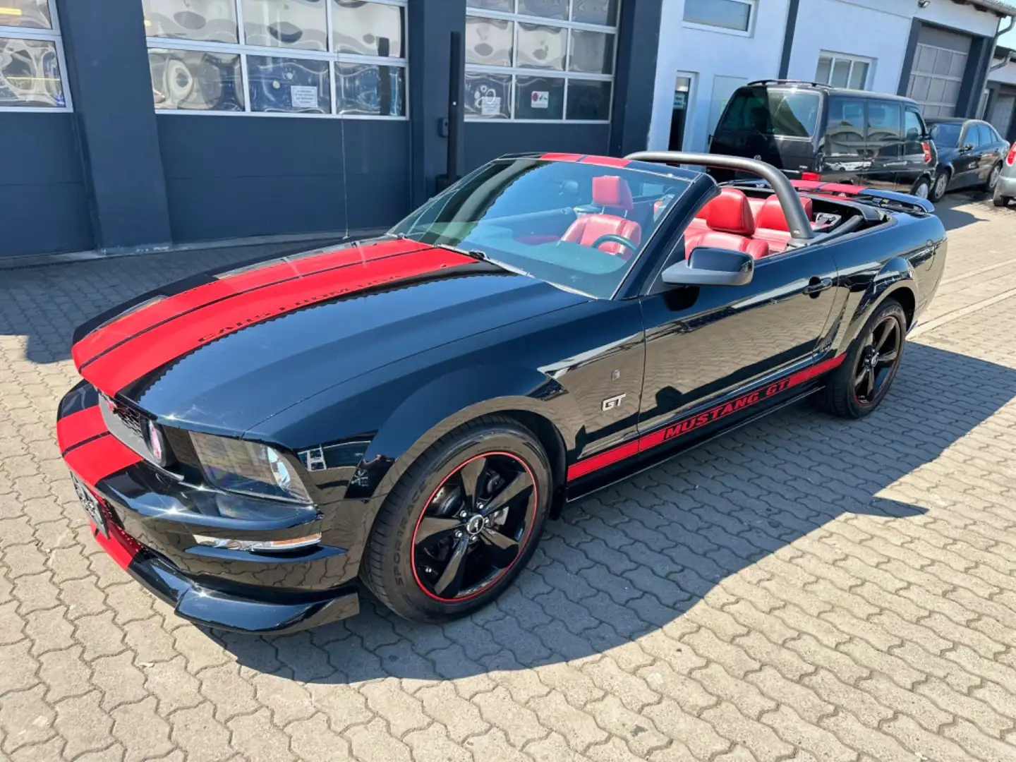 Ford Mustang GT CABRIO V8 2.HAND TOP ZUSTAND ! Nero - 2