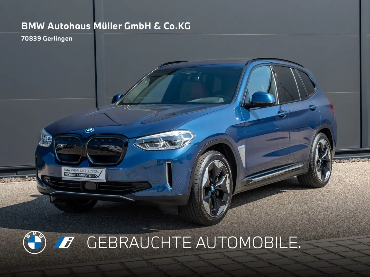 BMW iX3 Impressive 360° HUD DAB Sportsitz AHK ACC LED Blau - 2