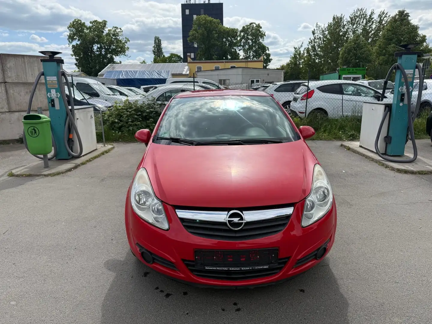 Opel Corsa 1.2 16V ecoFLEX Selection Rouge - 2