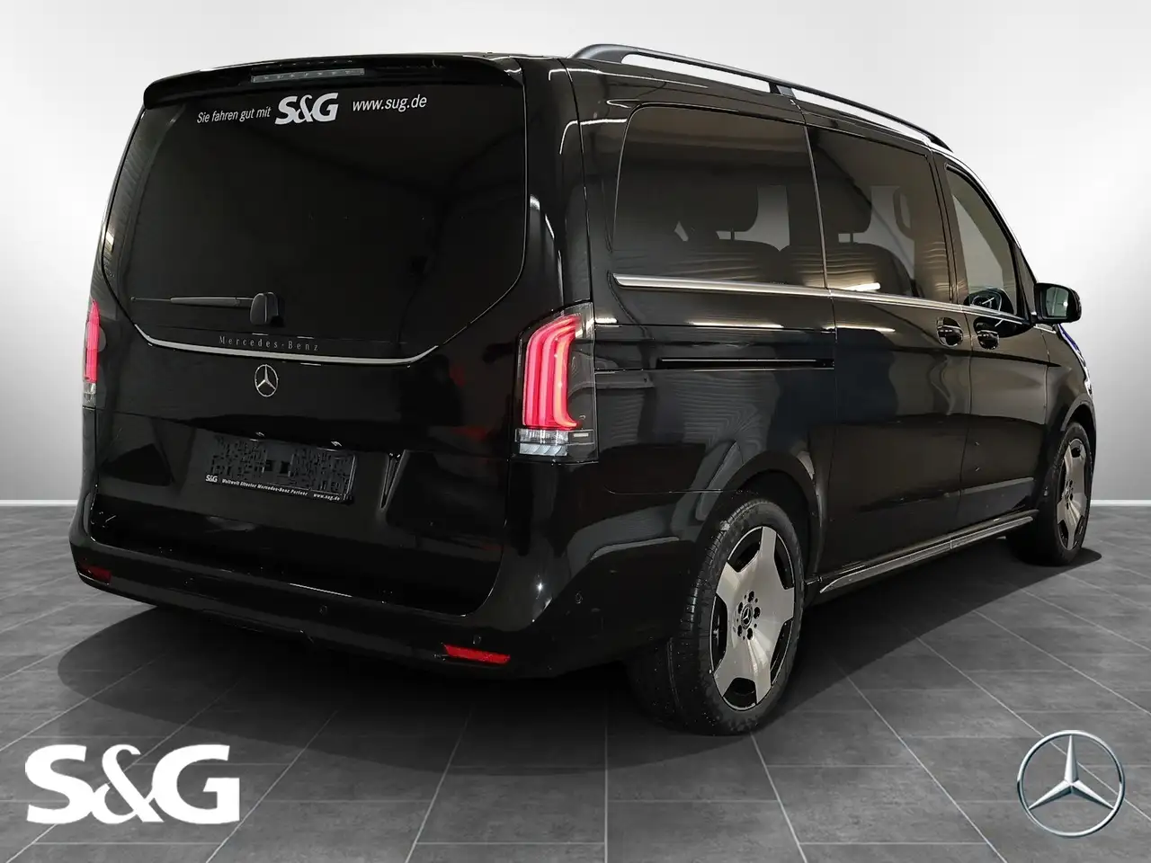 Mercedes-Benz V 300 d EXCLUSIVE Lang MBUX+360°+M-LED+AHK+Totwi 2