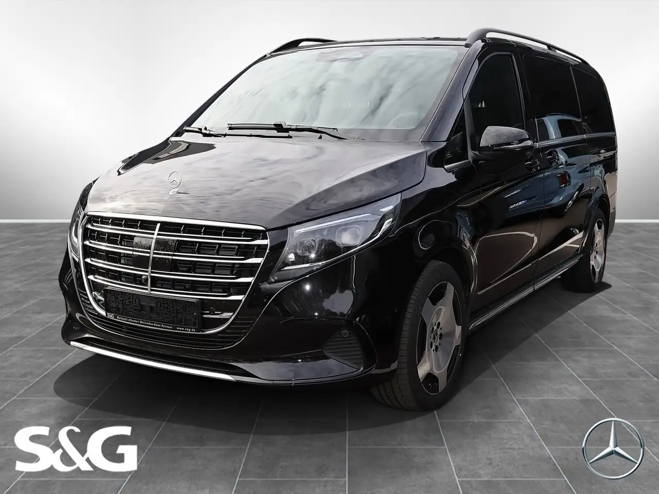 Mercedes-Benz V 300 d EXCLUSIVE Lang MBUX+360°+M-LED+AHK+Totwi