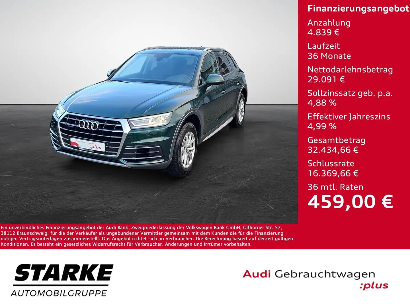 Audi Q5 45 TDI tiptronic quattro Szandheizung Xenon Alc... Rot - 1