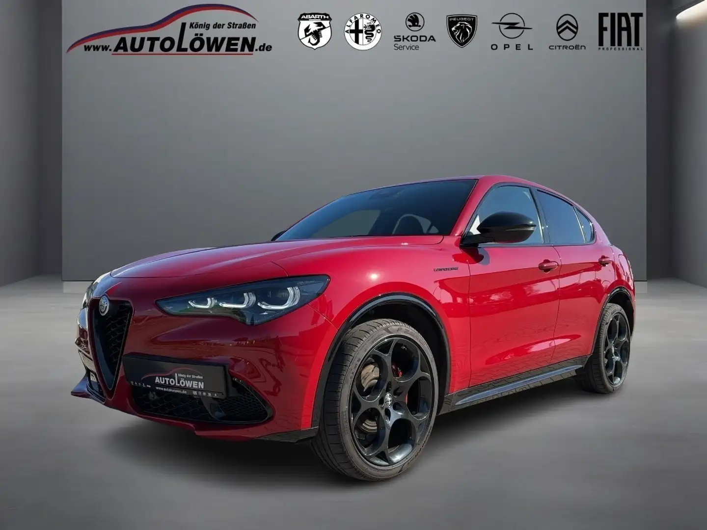 Alfa Romeo Stelvio 2.0 Turbo 16V Competizione Q4 (EURO 6d) Rood - 1