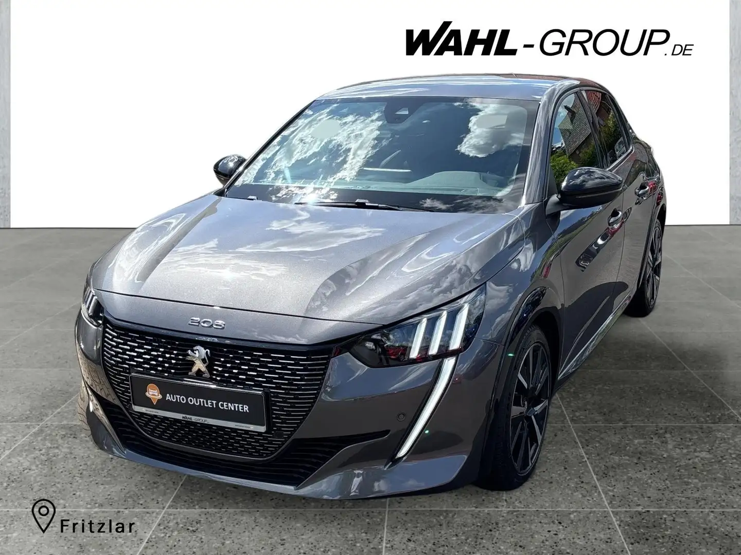 Peugeot 208 GT DAB LED RFK Klimaaut. PDC Grijs - 1