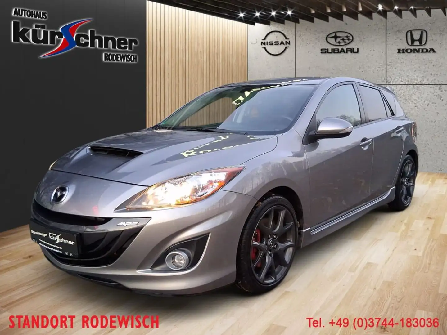 Mazda 3 2,3 MZR MPS Grau - 1