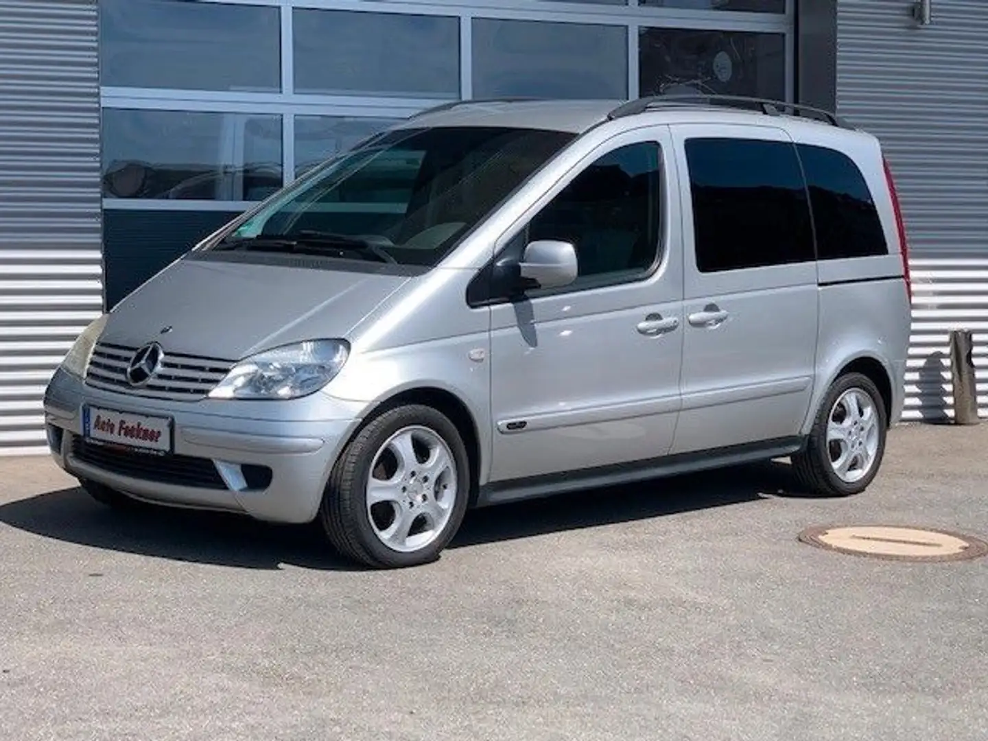 Mercedes-Benz Vaneo 1.7 CDI Behindertengerecht Rampe Silber - 2