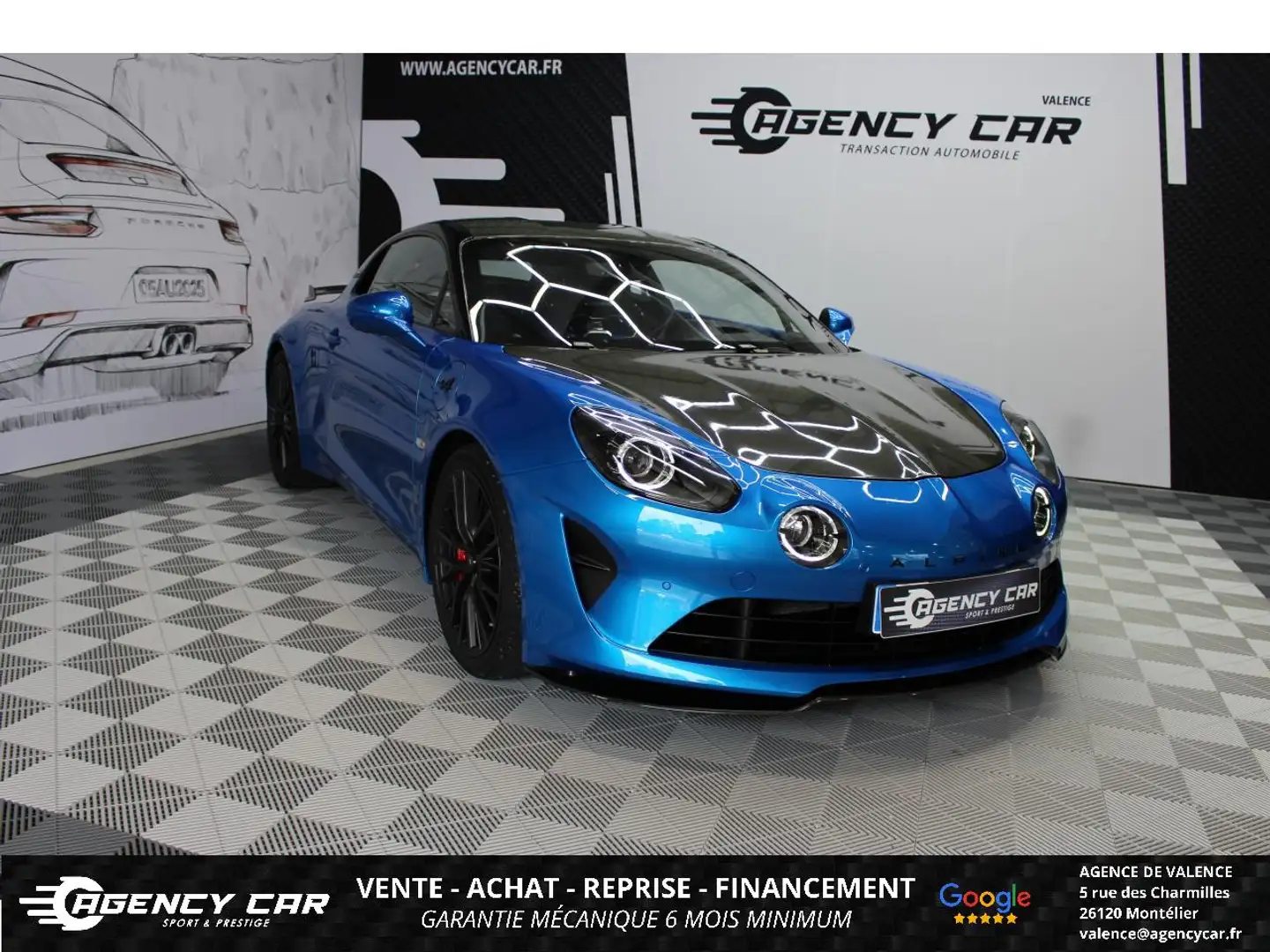 Alpine A110 A 110S - Pack AERO Bleu - 1