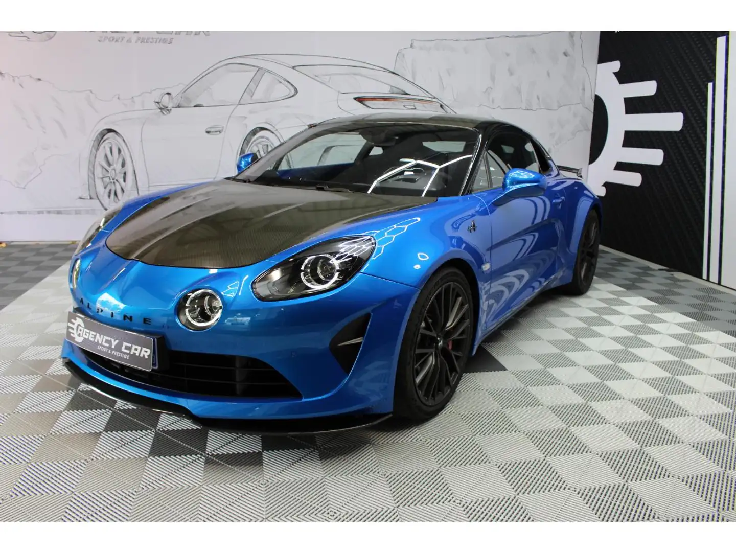 Alpine A110 A 110S - Pack AERO Bleu - 2