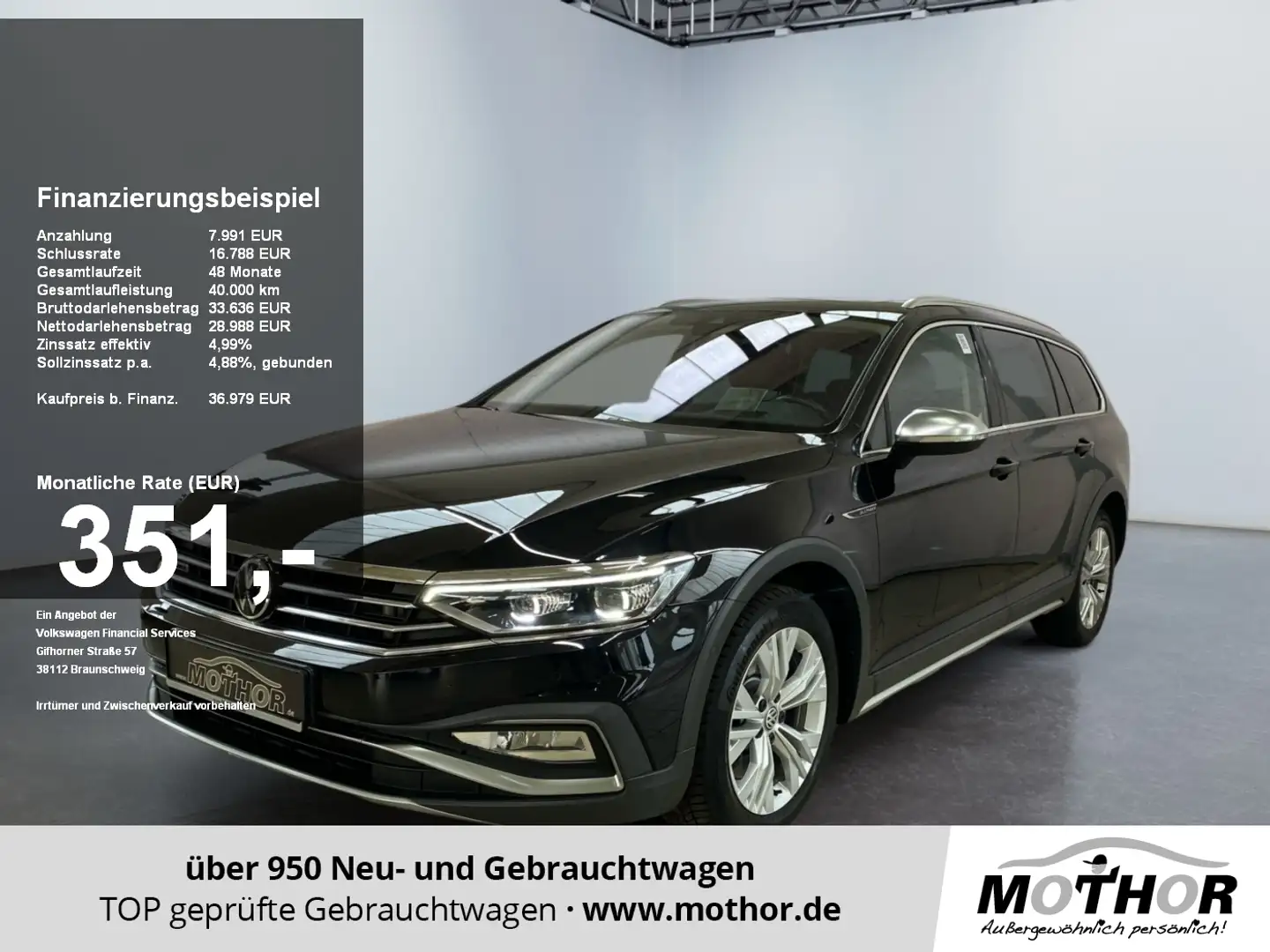 Volkswagen Passat Alltrack Passat Variant Alltrack 4Motion 2.0TDI DSG AHK Schwarz - 1