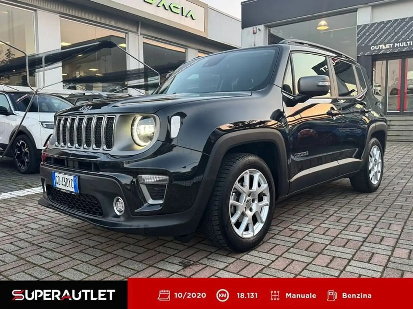 Jeep Renegade 1.0 t3 Limited 2wd Nero - 1