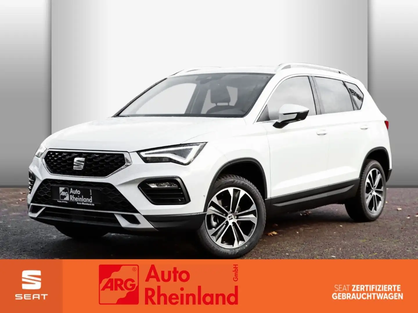 SEAT Ateca Style Edition 1.5 TSI DSG AHK/ACC/NAVI/RÜCKFAHRK. Weiß - 1