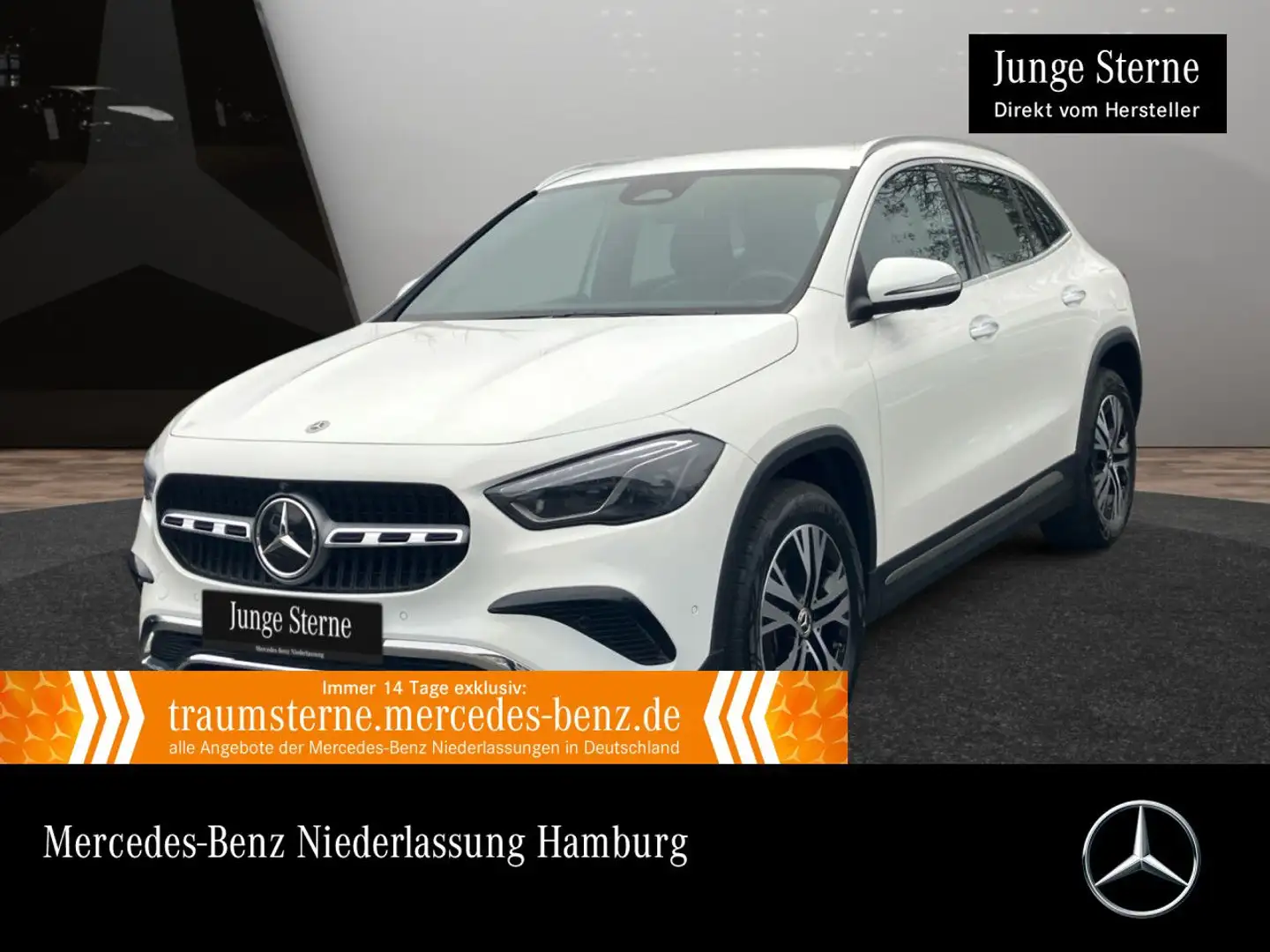 Mercedes-Benz GLA 250 e PROGRESSIVE+360°+AHK+MULTIBEAM+TOTW+8G Weiß - 1