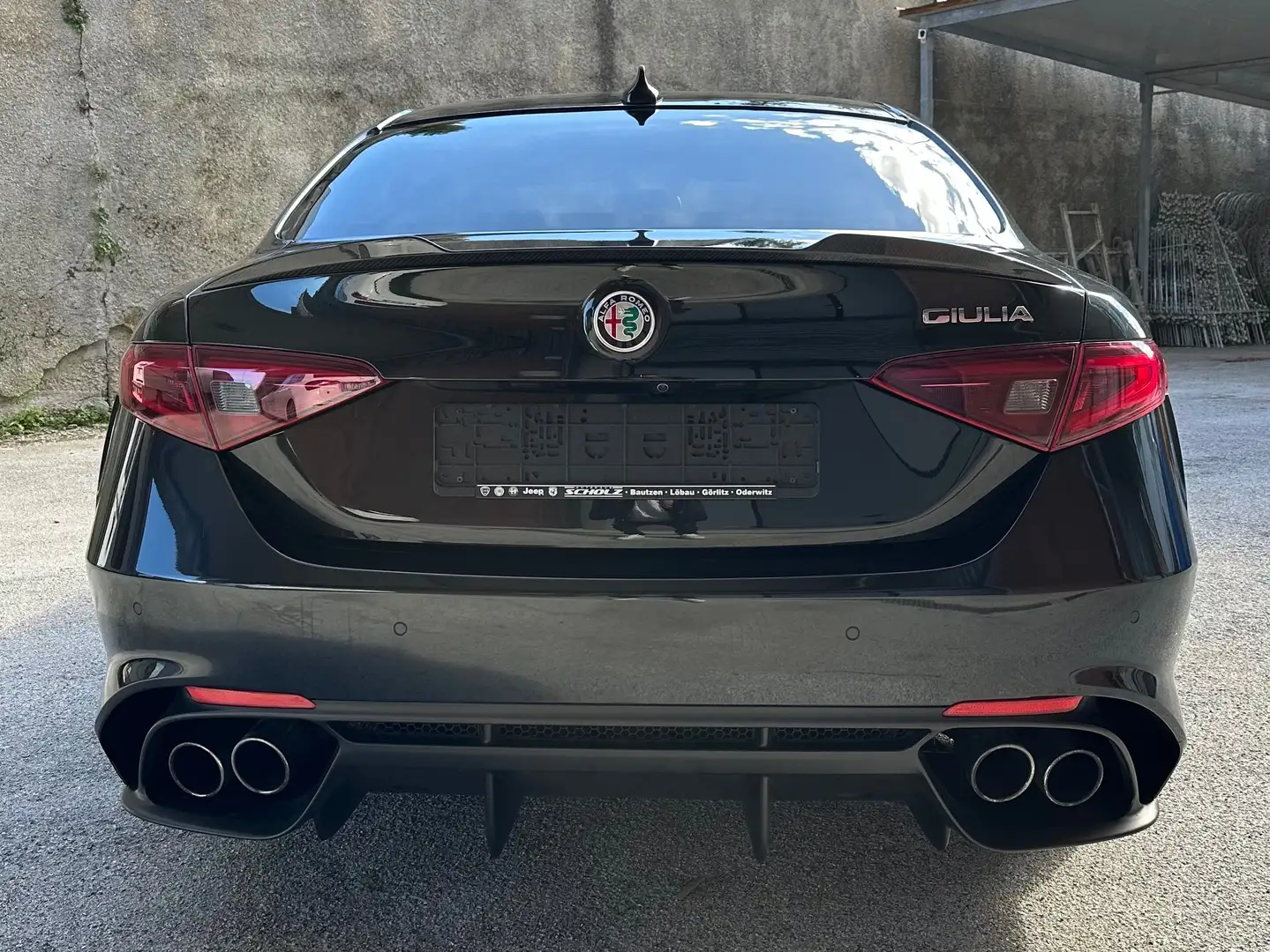 Alfa Romeo Giulia Giulia 2.9 t V6 Quadrifoglio 510cv Nero - 2