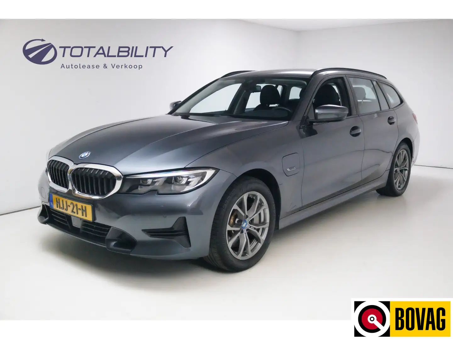 BMW 330 3-serie Touring 330e 292 PK Sportline Business Ed. Grijs - 1