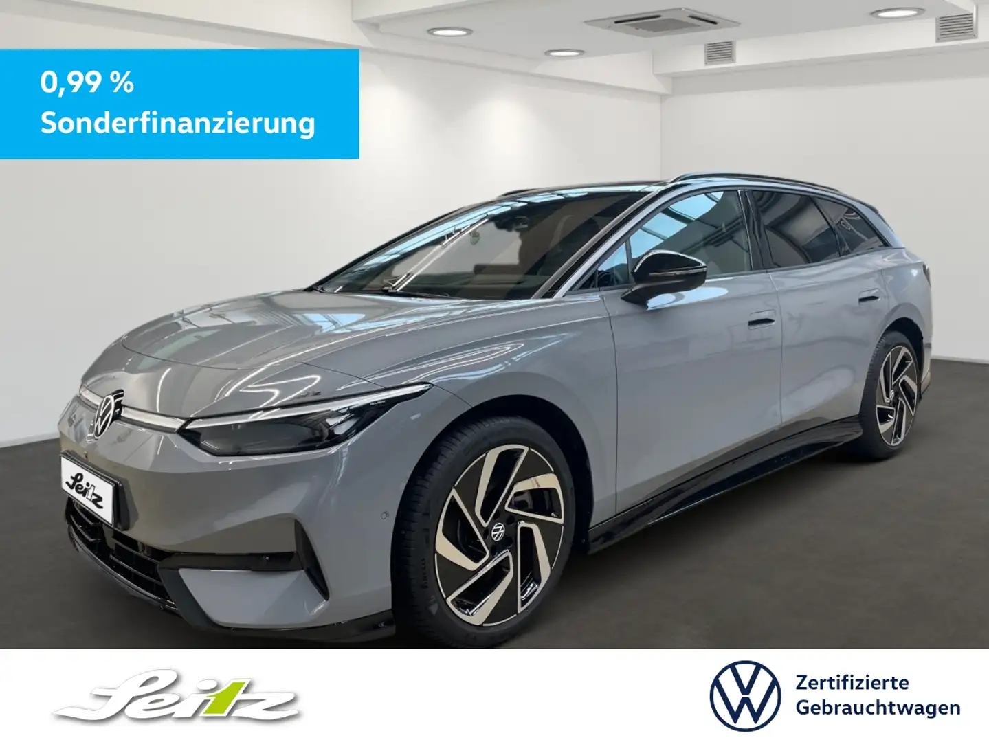Volkswagen ID.7 Tourer Pro *AHK*HEAD-UP*HARMAN* Серый - 1