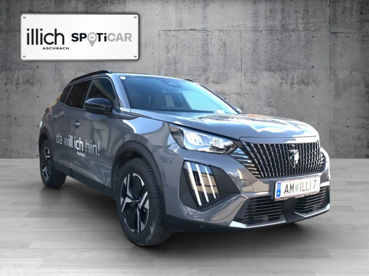 Peugeot 2008 ALLURE Benzin 100 6-Gang-Manuell Grau - 1