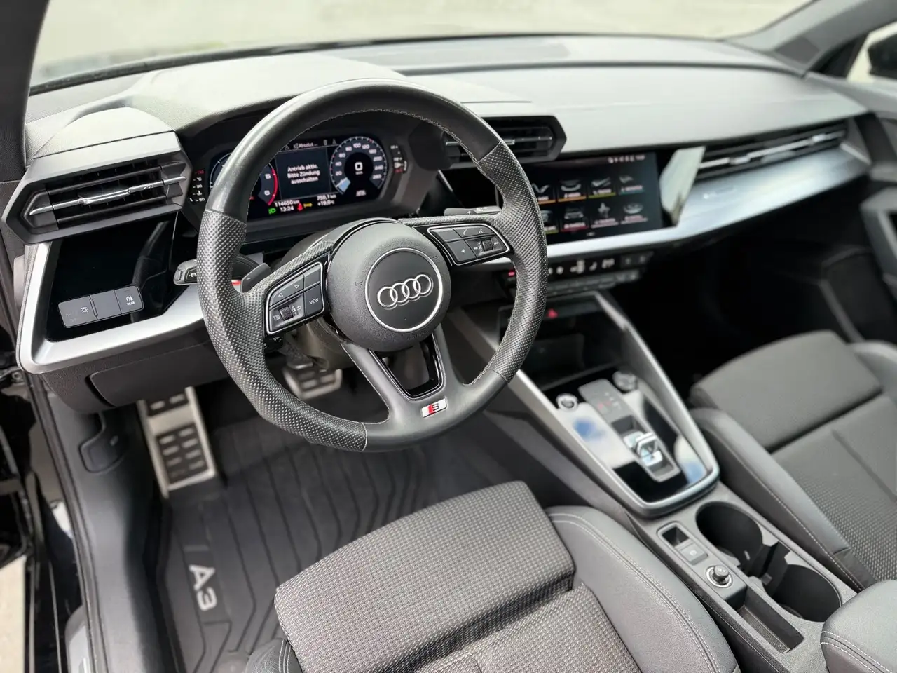 Audi A3 2.0TDI S Line Virtual Spur AppleCar 8xbereift, миниатюра 12