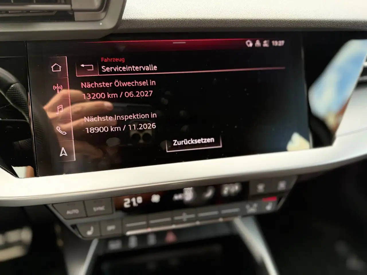 Audi A3 2.0TDI S Line Virtual Spur AppleCar 8xbereift, миниатюра 28