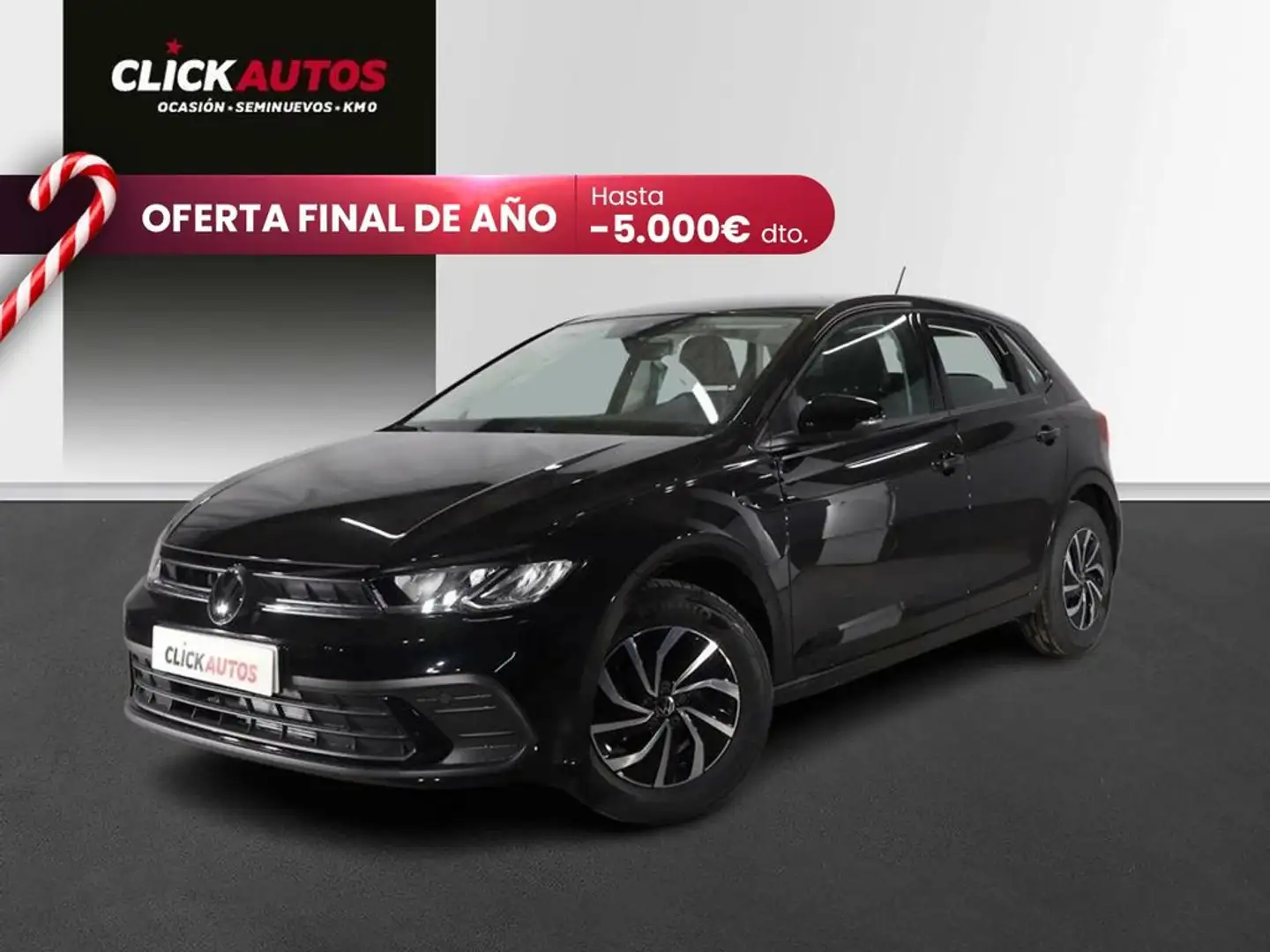 Volkswagen Polo 1.0 TSI Life 70kW Negro - 1