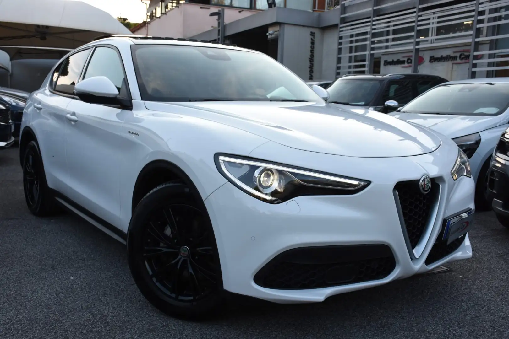 Alfa Romeo Stelvio 2.2 160 CV AT8 RWD Super *MY21*TETTO PANORAMICO* Blanc - 2
