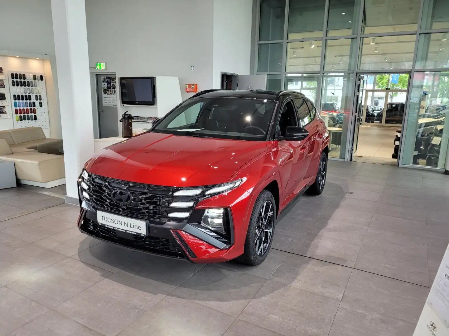 Hyundai TUCSON HEV  N Line 4 x SHZ, Navi, Assistentzp. Noir - 2