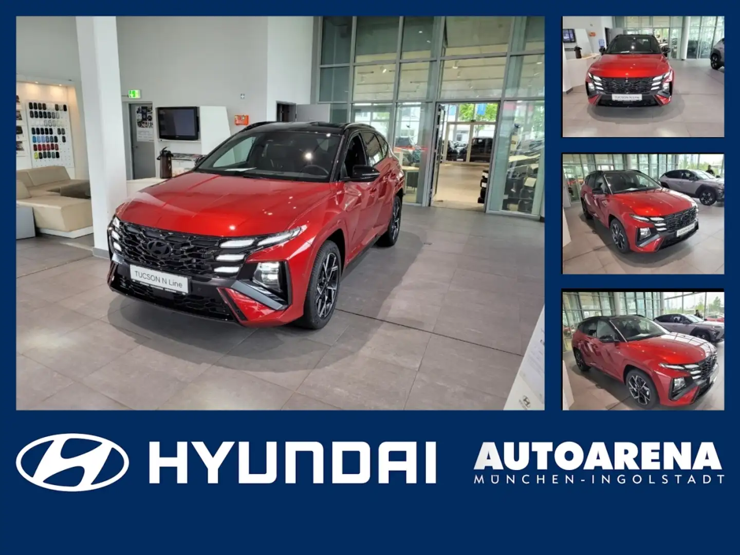 Hyundai TUCSON HEV  N Line 4 x SHZ, Navi, Assistentzp. Noir - 1