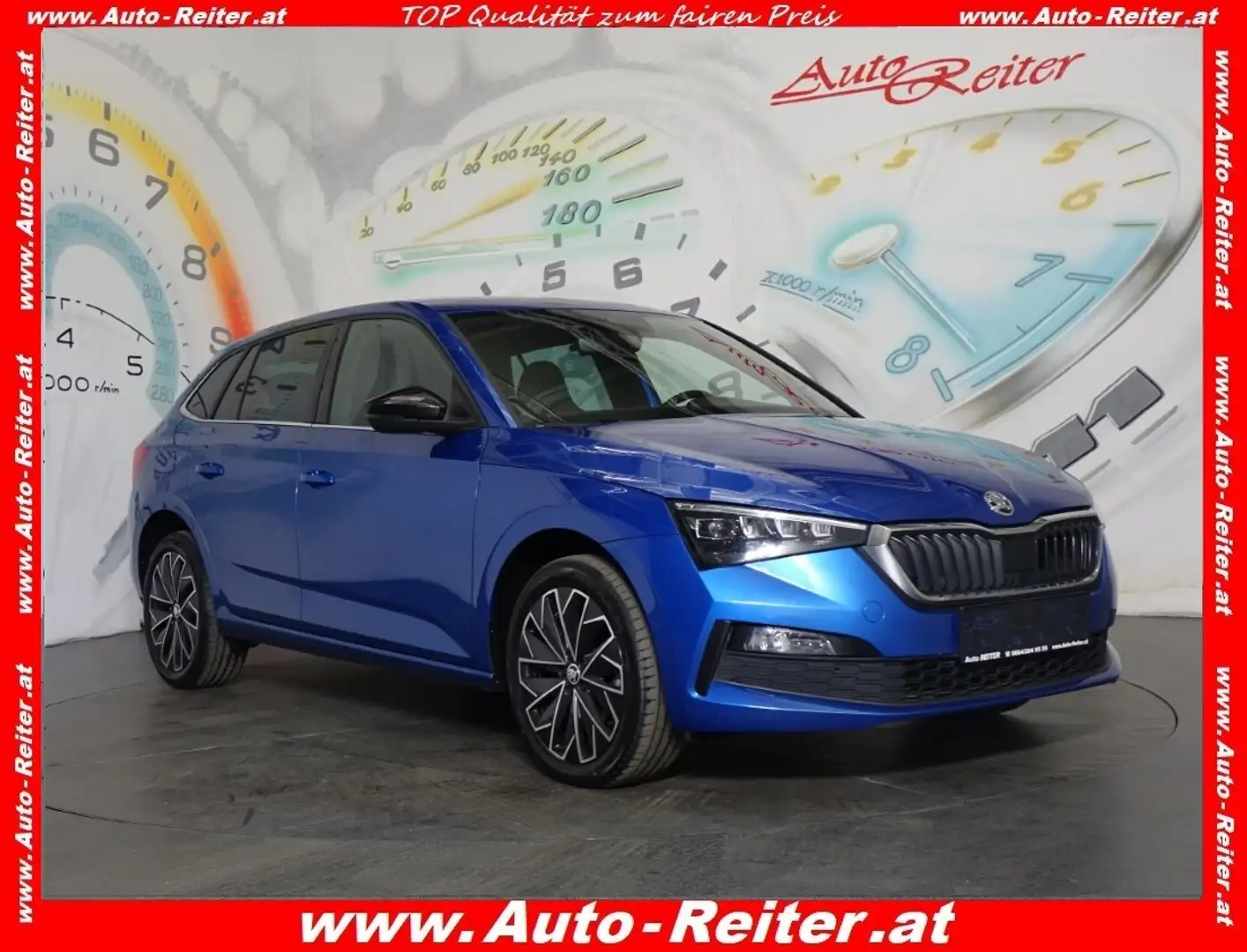 Skoda Scala 1,0 TSI Style *LED, CARPLAY* Blau - 1