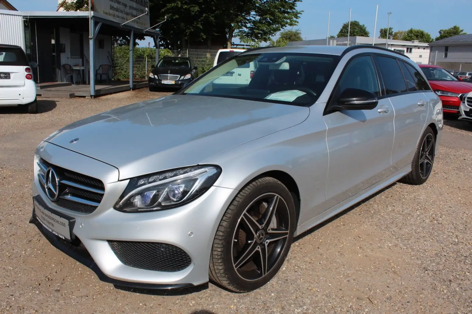 Mercedes-Benz C 400 T 4M*AMG*1. Hd.*COMAND*LED*NIGHT*EXCLUSIVE Silver - 1