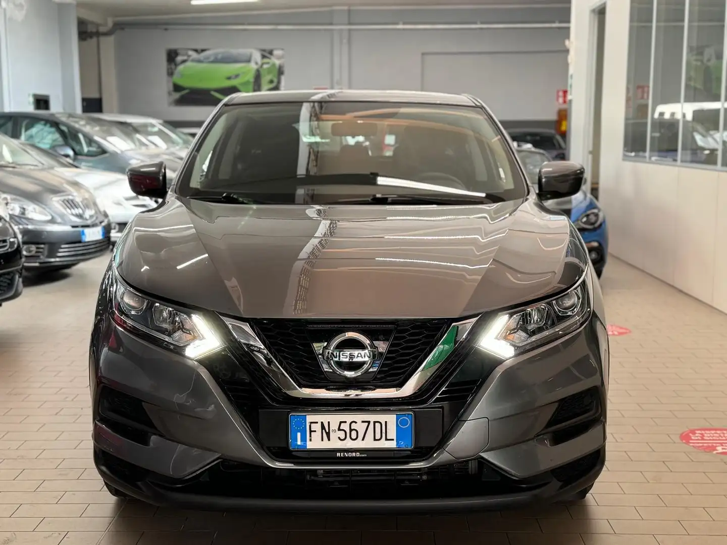 Nissan Qashqai 1.2 dig-t Acenta 115cv xtronic UNICO PROPRIETARIO! Grijs - 2