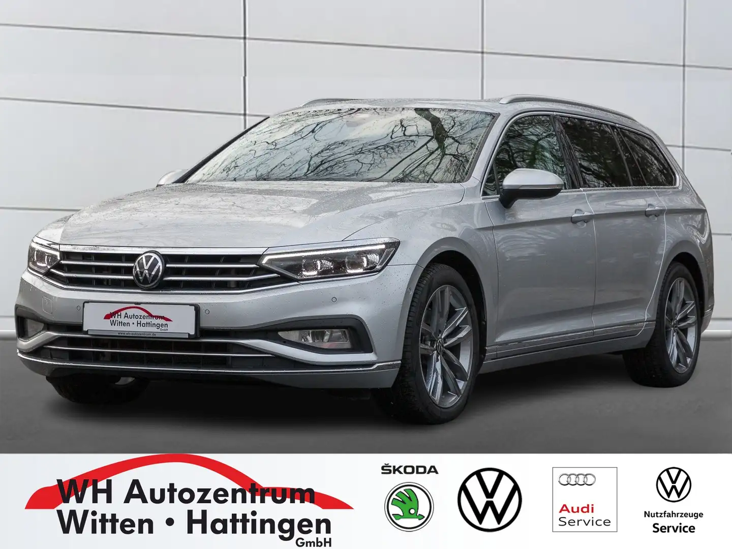 Volkswagen Passat Variant 2.0 TDI DSG Elegance PANORAMA NAVI AHK REARVIEW... Argent - 1