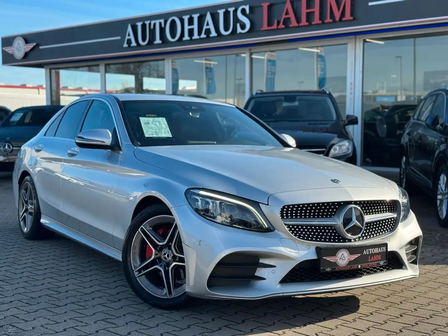 Mercedes-Benz C 180 d 9G-TRONIC"AMG PAKET"WIDESCREEN"AMBIENTE" Argent - 1