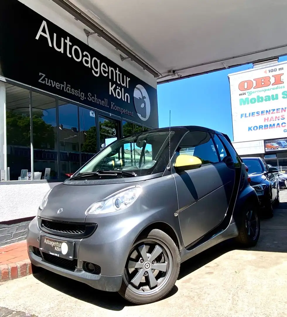 smart forTwo cabrio Edition greystyle*KLIMA*SHZ*1jGAR* Schwarz - 2