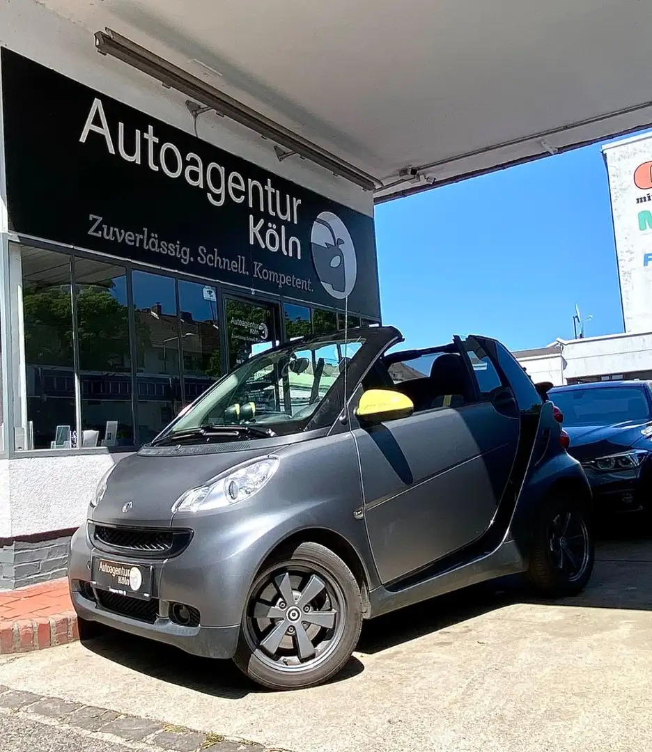 smart forTwo cabrio Edition greystyle*KLIMA*SHZ*1jGAR* Schwarz - 1
