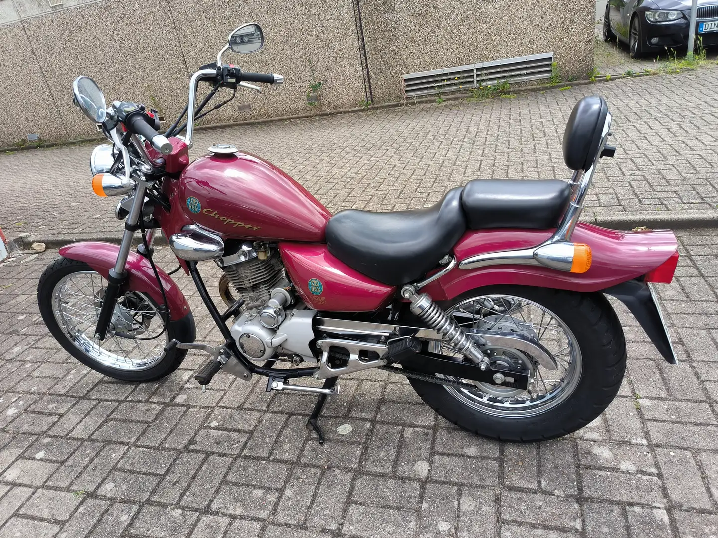 REX Chopper 125 Rot - 1