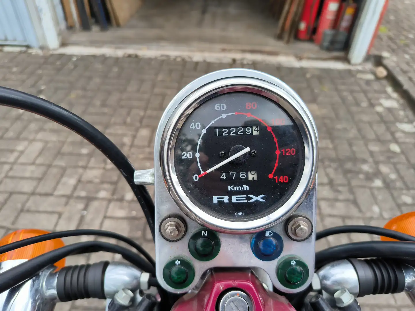 REX Chopper 125 Rot - 2