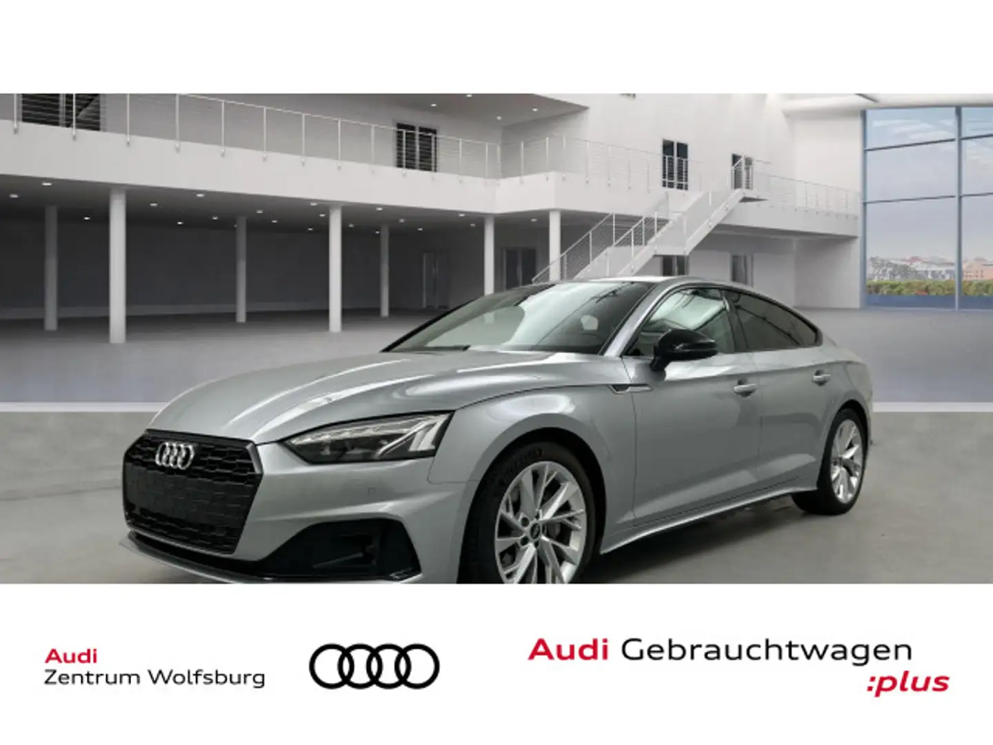 Audi A5 40TFSI S tronic advanced MATRIX/NAV Silber - 1