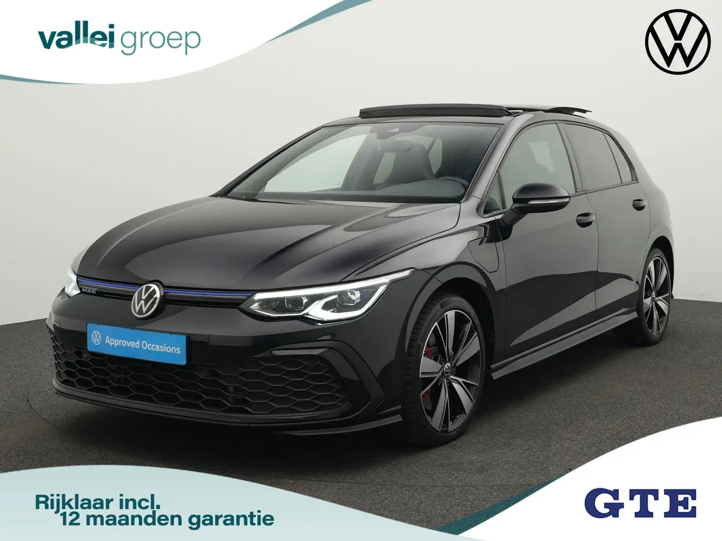 Volkswagen Golf 1.4 eHybrid 245 pk DSG GTE | Panoramadak | Stoelve Zwart - 1