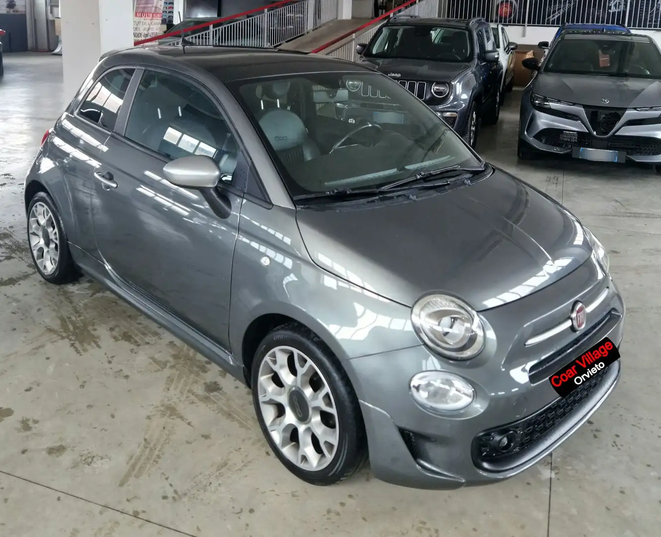 Fiat 500 500 1.2 Rockstar 69cv my20 con GPL Grigio - 1