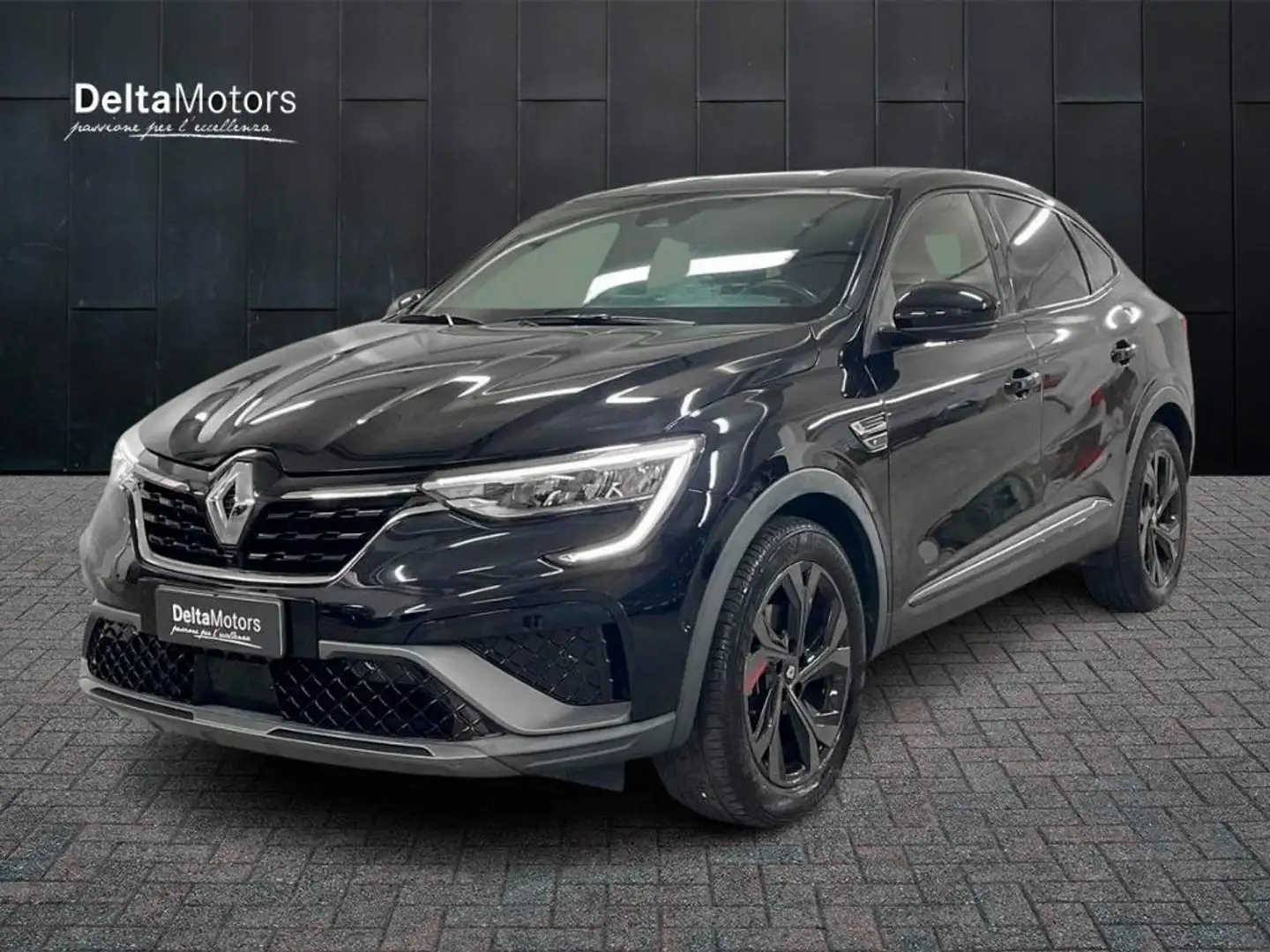 Renault Arkana 2021 - Arkana 1.6 E-Tech full hybrid R.S. Line 145 Zwart - 1