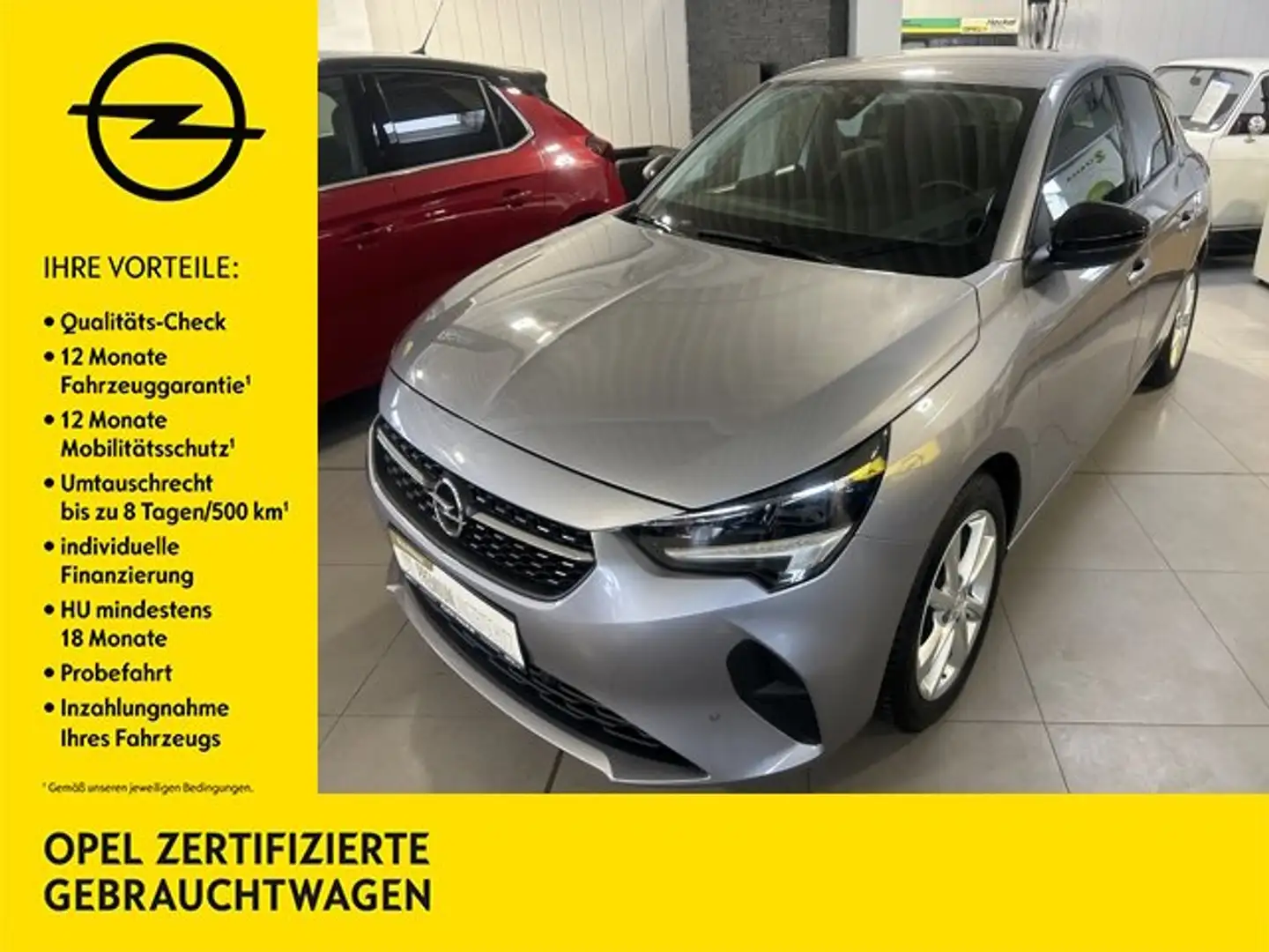Opel Corsa Elegance Carplay,SHZ,R-Kamera,Klimaautomatik,PDC! Grau - 1