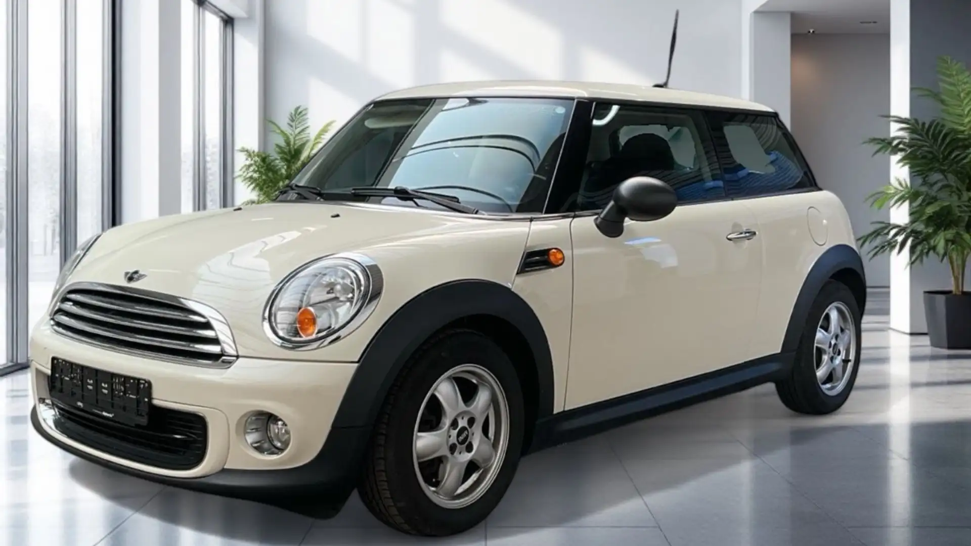 MINI One 1,6 gepflegtes Fahrzeug Klima Weiß - 1