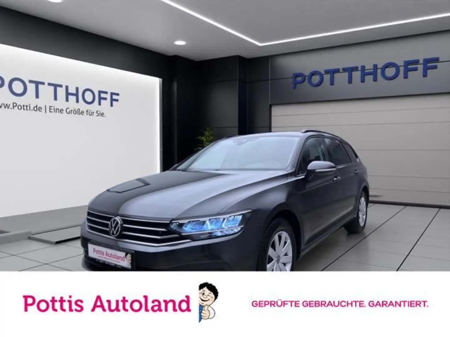 Volkswagen Passat Variant 2.0 TDI NAVI APP MFL AHK LED PDC Grau - 1