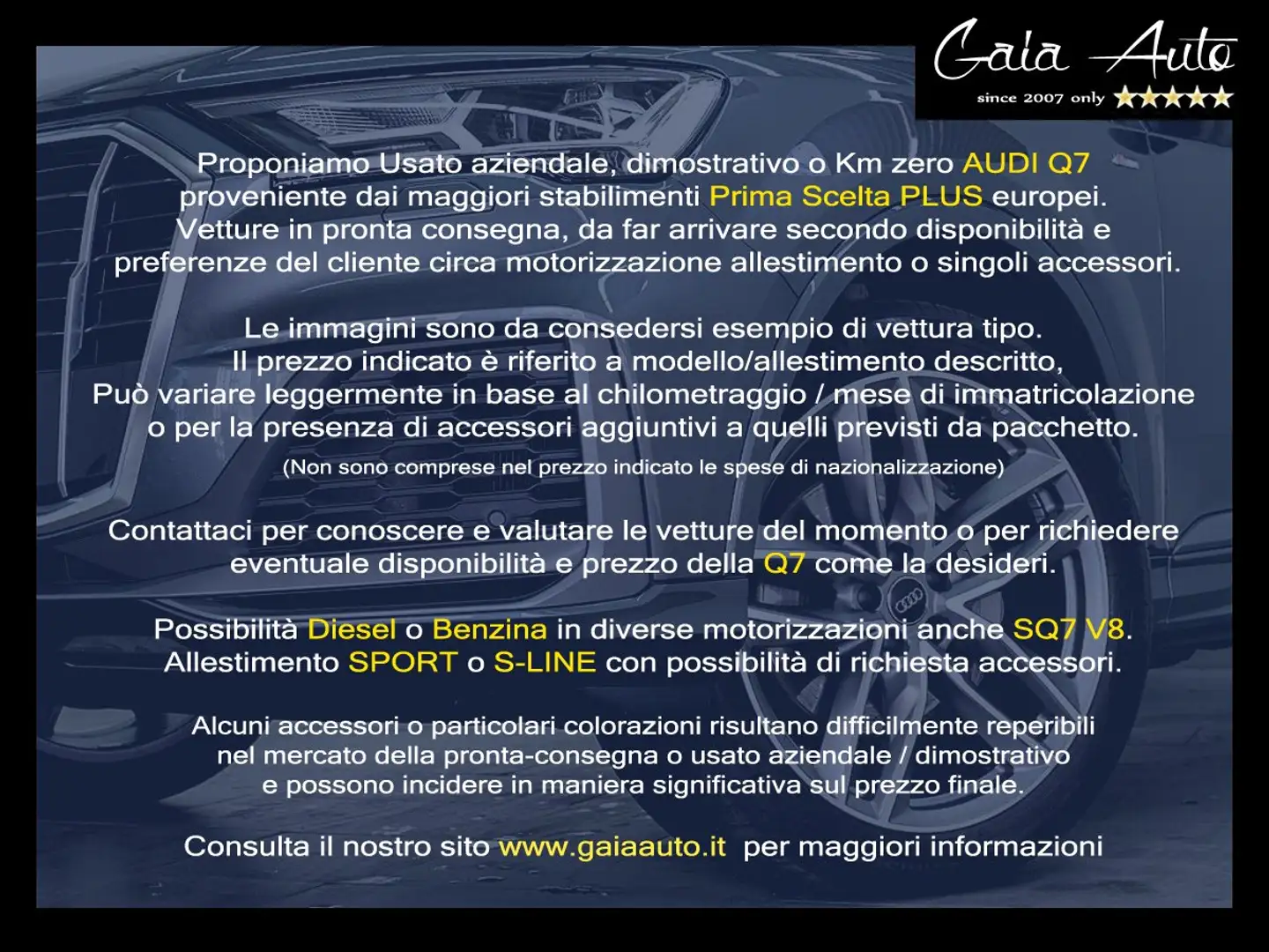 Audi Q7 50TDI quattro SLINE COMPETITION LINE Grigio - 2