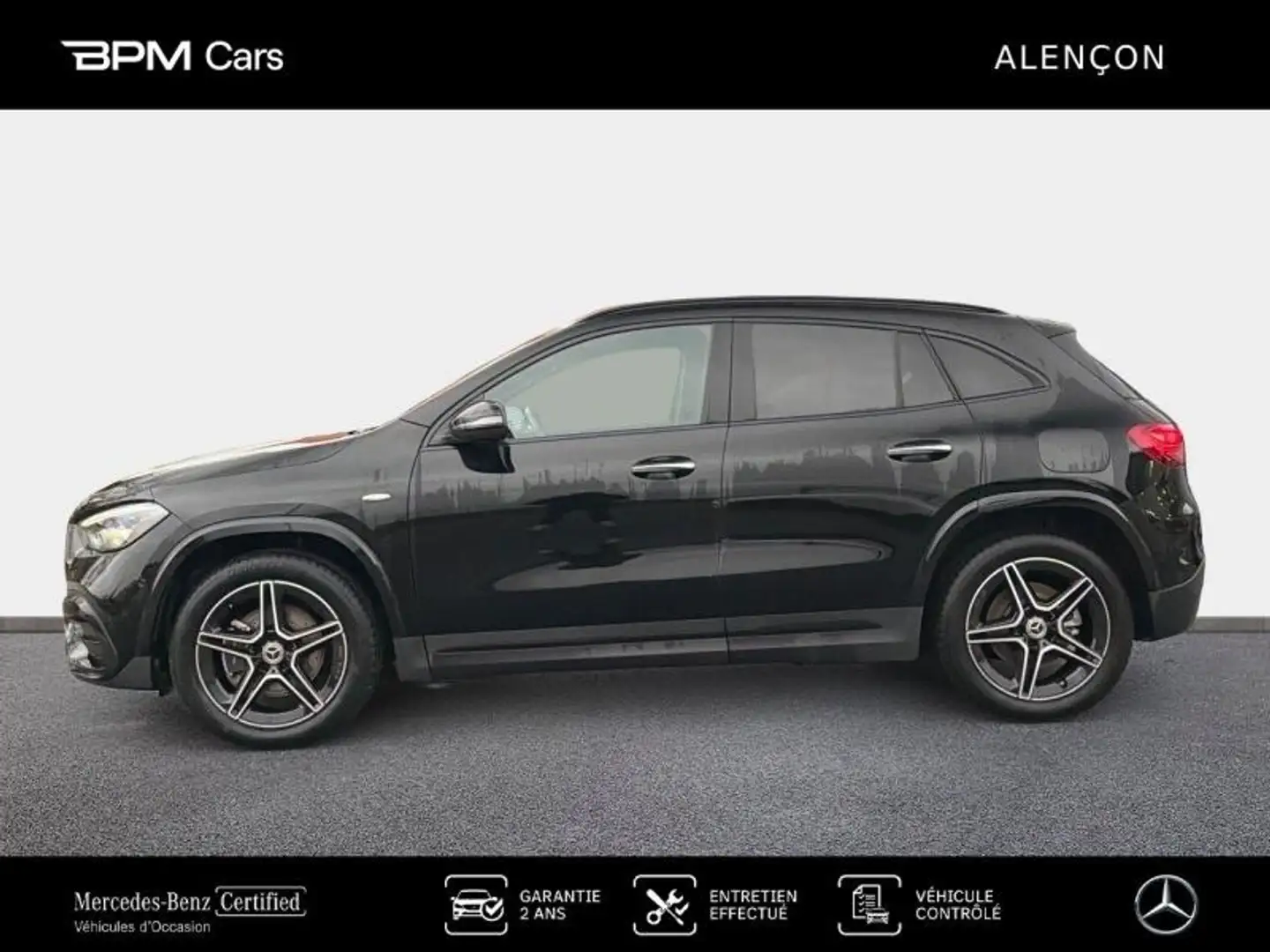 Mercedes-Benz GLA 250 250 e Hybrid EQ 218ch AMG Line 8G-DCT Noir - 2