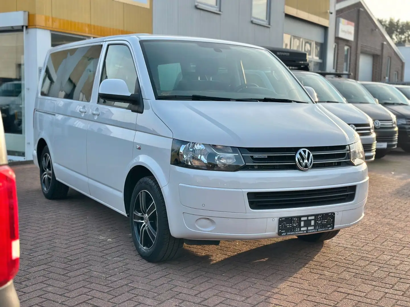 Volkswagen T5 Multivan BlueM./SOFTCLOSE/1.Hd.n.VW/3xKLIMA Weiß - 1
